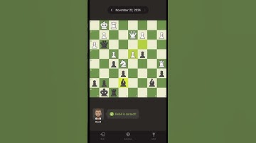 Chess.com daily puzzle 22nd Nov 24