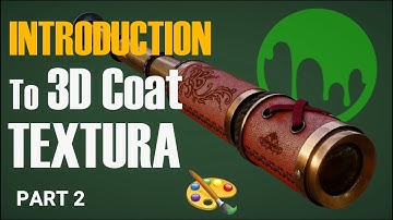 Introduction to 3D Coat Textura Part 2: Baking Textures, Applying Materials & Textures