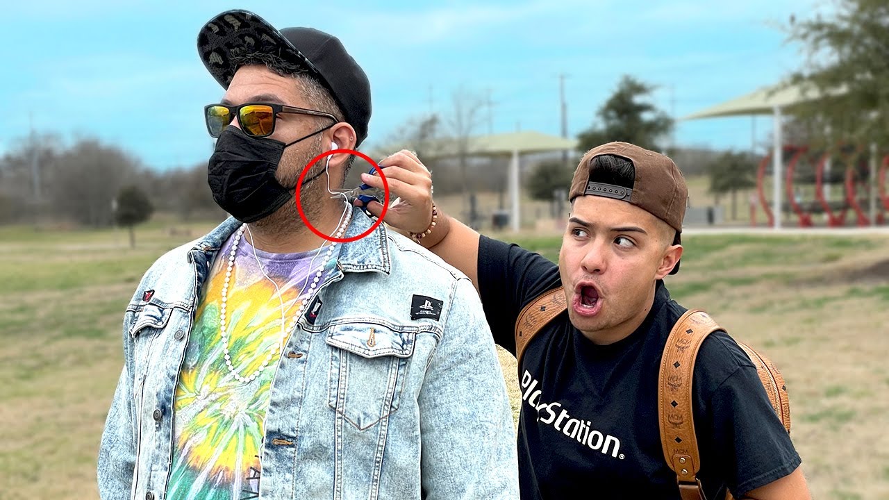Cutting Peoples Earphones, Then Giving Them Airpods Max Part 3