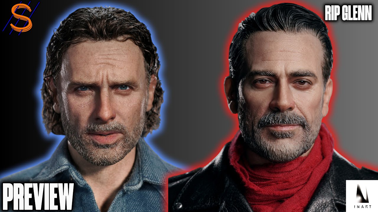 Are These Walking Dead Figures MUST HAVES? | Inart Rick and Negan Figure Announcement!