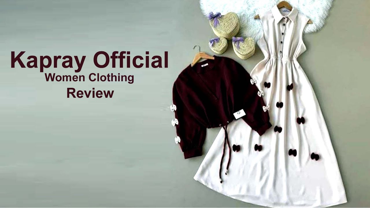 Kapray Official | Women Clothing Design | Ribbon Coat Maxi - YouTube