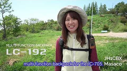 LC-192 Multi-Function Backpack for IC-705