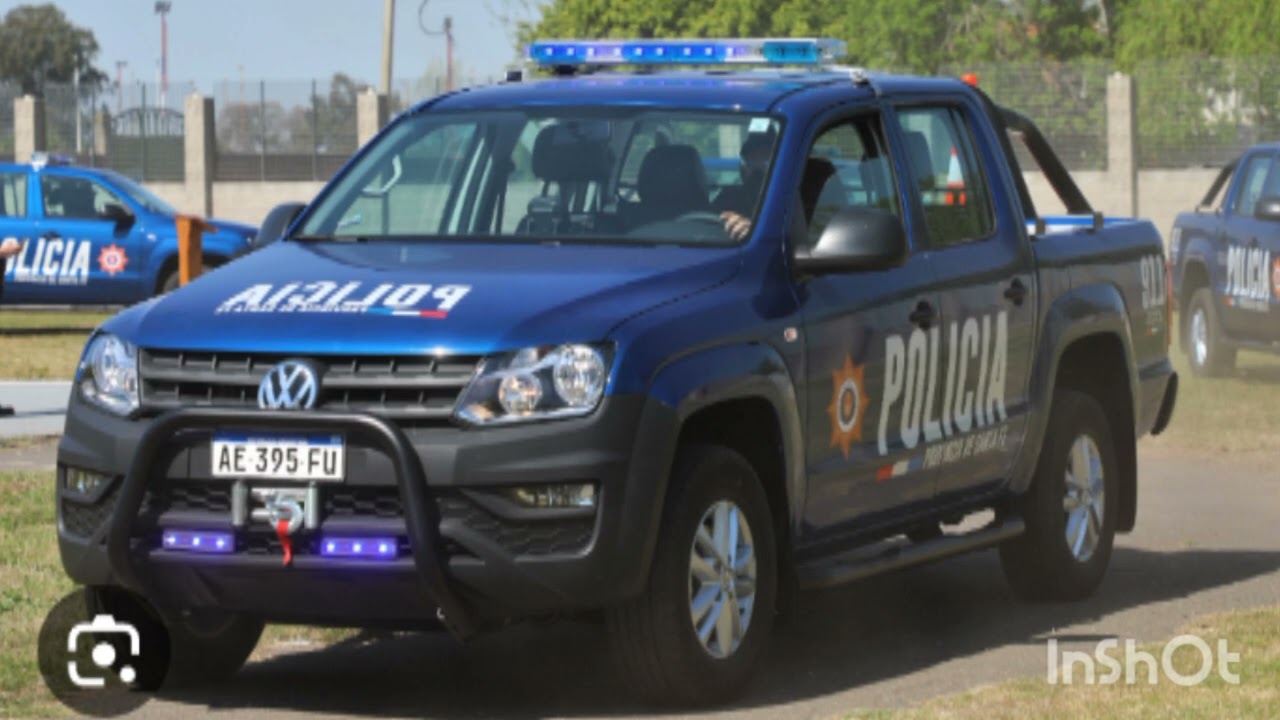 SIRENA DE LOS PATRULLEROS DE SANTA FE (SECUENCIA LARGA)