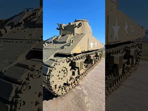 U.S. Army WWII M4 Sherman Tank with 75mm Gun walk around #military #army #ww2 #tank #museum #war #us