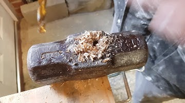 Replacing sledgehammer handle