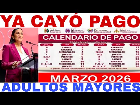 $6400 + $6400  PAGO DOBLE ADULTOS MAYORES EN VIVO YA CAYÓ PENSIÓN BIENESTAR AVISO URGENTE