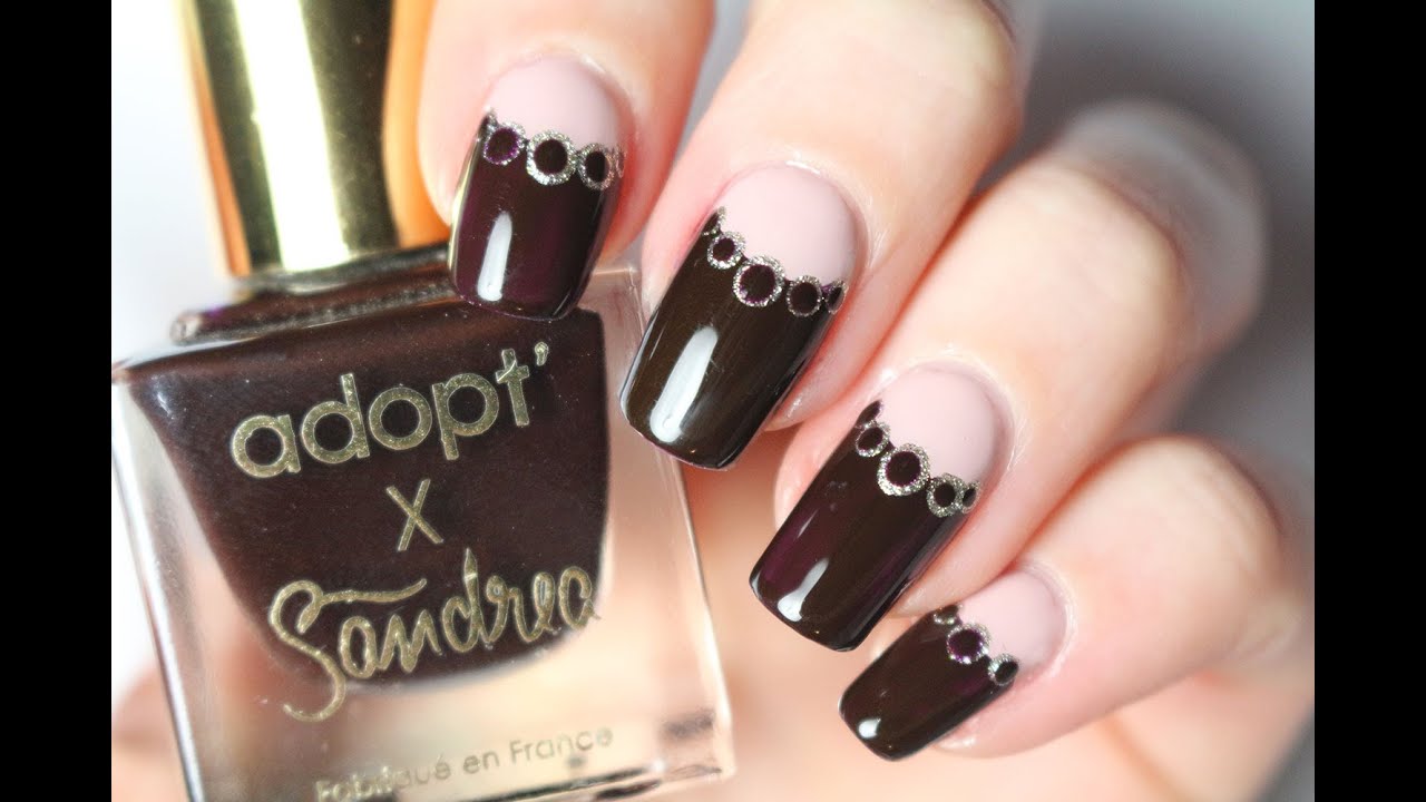 Un nail art facile avec le vernis Adopt' X Sandrea