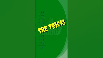 Sum of Natural Numbers Trick | iLearn Buddy
