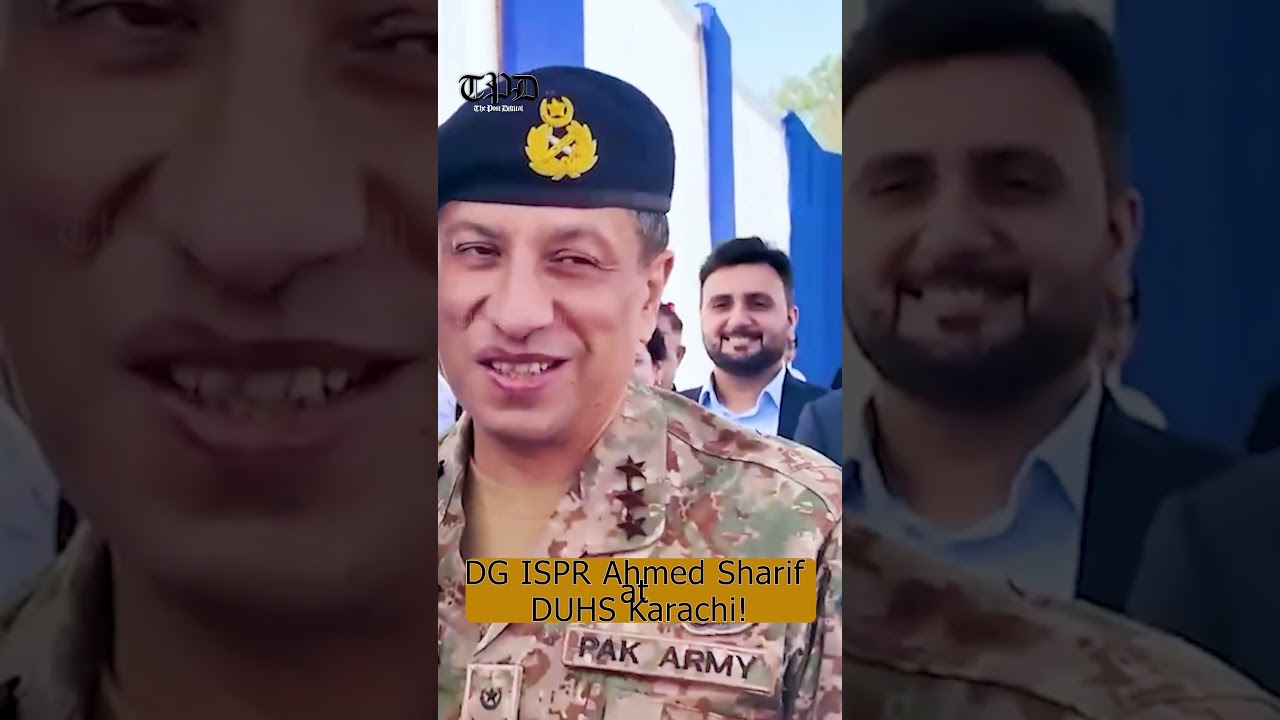 DG ISPR Visit DHUS Karachi | Inspiring Interaction with StudentsDG ISPR paid a friendly