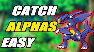 EASIEST WAY TO CATCH ALPHA POKEMON (POKEMMO GUIDE)