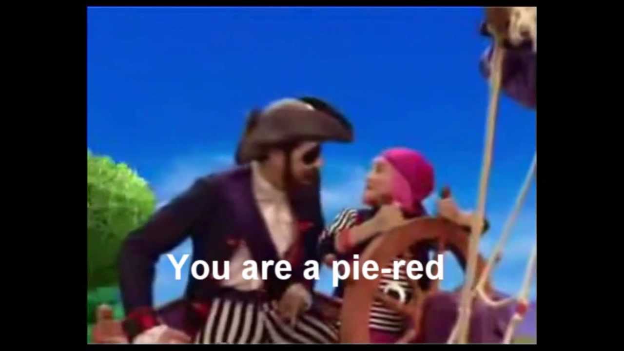 Lazy Town You Are A Pirate Lyrics