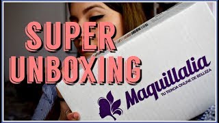 SÚPER UNBOXING MAQUILLALIA || María González