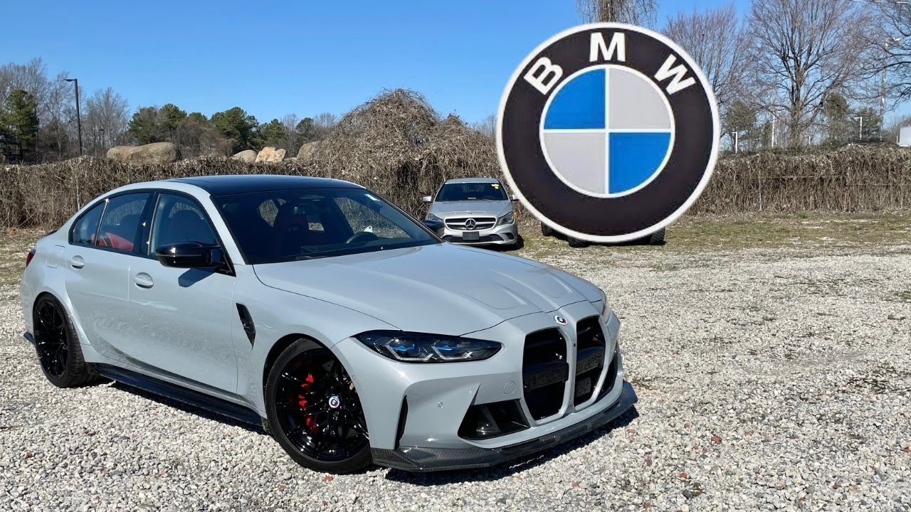 2024 BMW M3 Competition: POV Start Up, Test Drive, Walkaround and ...