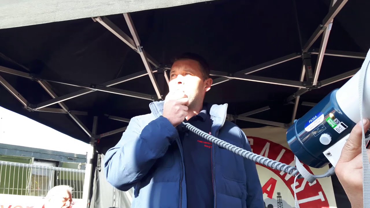 Solidarity Fracking Resistance - North Yorkshire Fire Brigade Oppose UK Police State (Part 7)