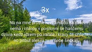 Ščamba- Nikdo na mne nemá TEXT