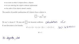 Combinations