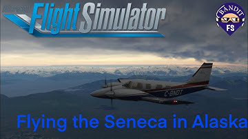 MSFS 2020 | Carenado PA34 Seneca V | Alaska PAKT - PAJN | No GPS | LDA Approach |