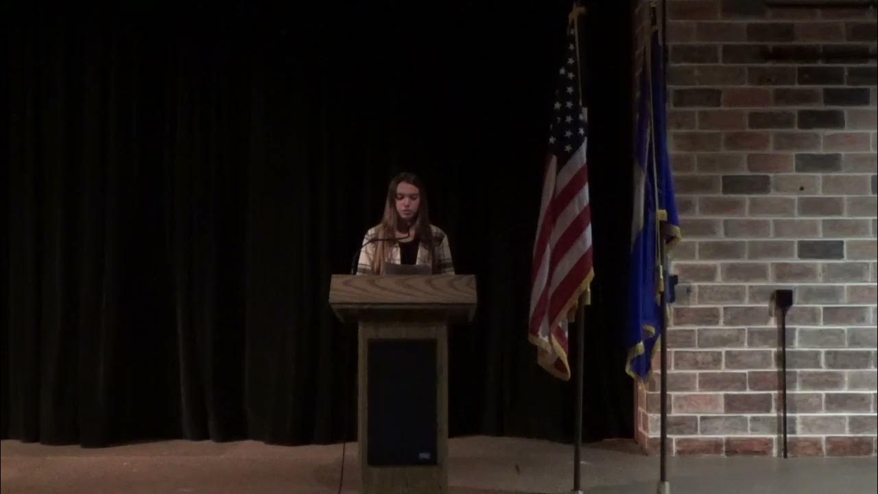 UlenHitterdal High School Veterans Day Program 2021 YouTube