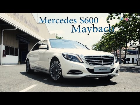 Trải nghiệm Mercedes S600 Maybach màu trắng - Thông tin của xe Maybach ...