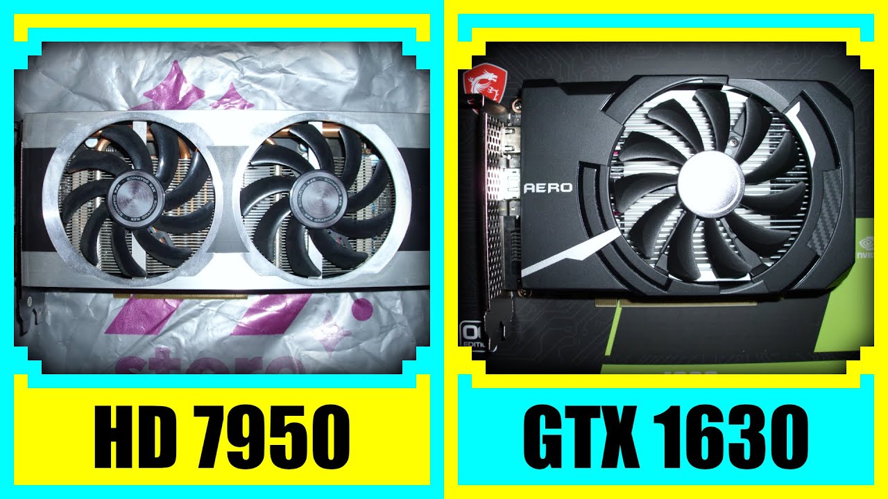 HD 7950 vs GTX 950 in 2022