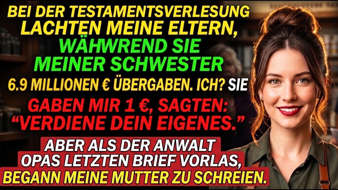 1 Dollar Erbe? Meine Familie hielt mich für einen Verlierer, bis die Wahrheit ans Licht kam