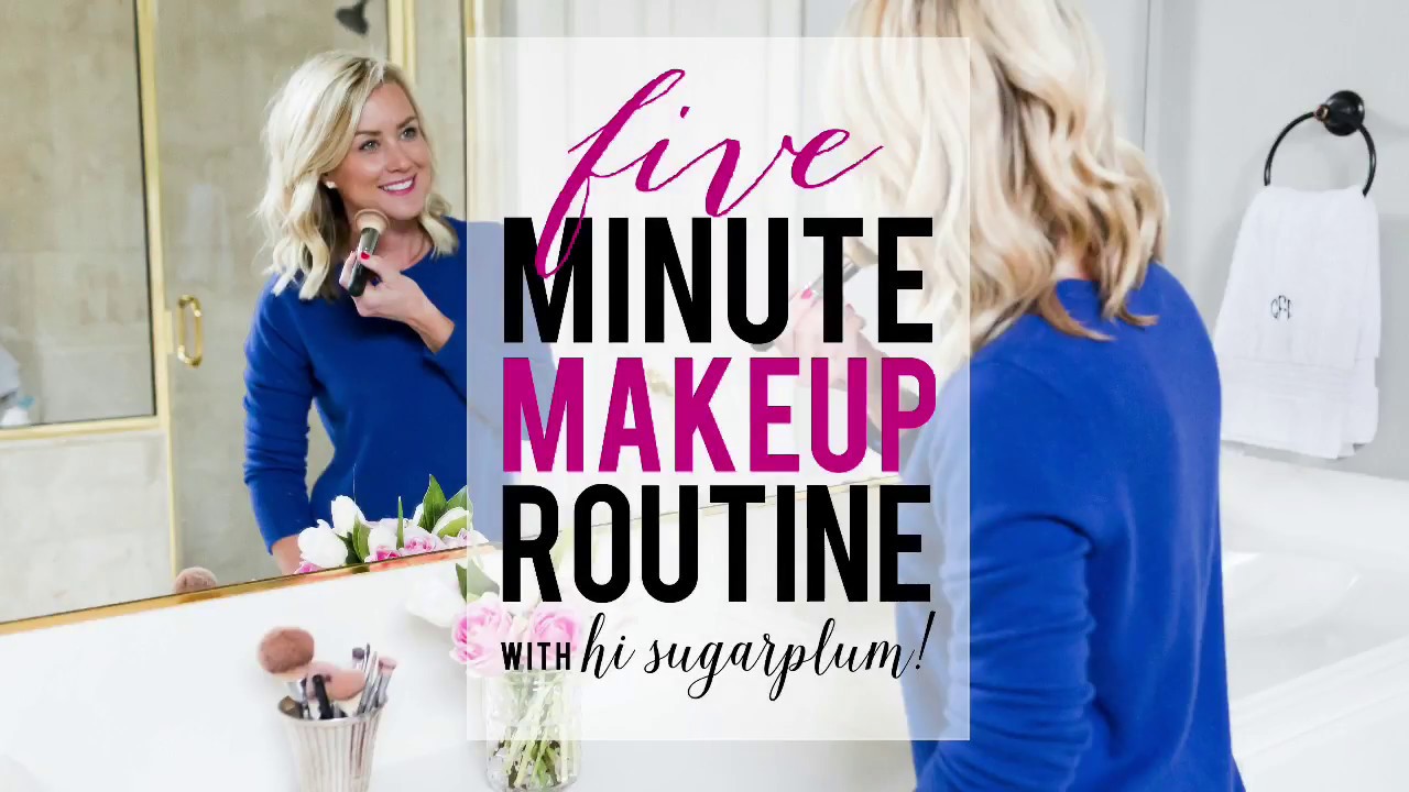 5 Minute Face - Everyday Makeup Routine - YouTube