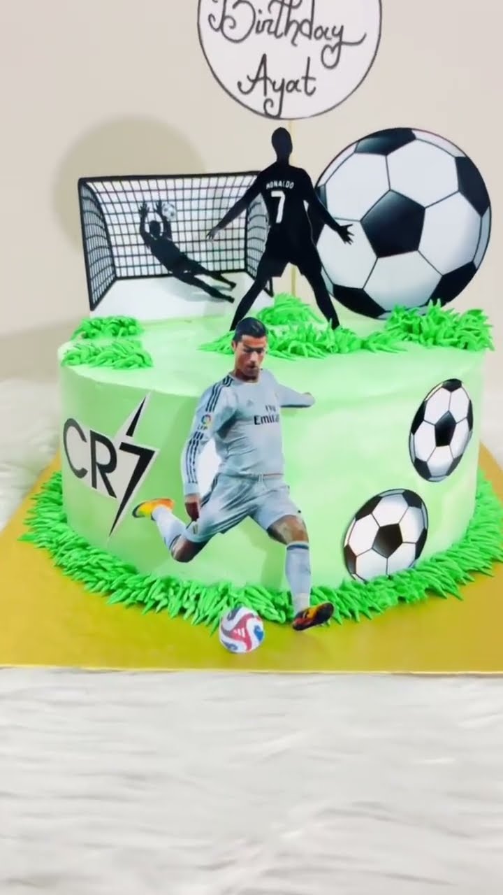 Ronaldo cake - Decorated Cake by Dinkylicious Cakes - CakesDecor