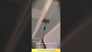 Smart Ceiling Painting Technique Using Extension Roller for Fast and Even Coverage
