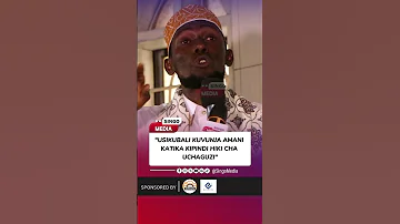 Usikubali Kutumika Kuivunja Amani Ya Nchi Katika Kipindi Hiki Cha Uchaguzi Shorts Quran Usa 