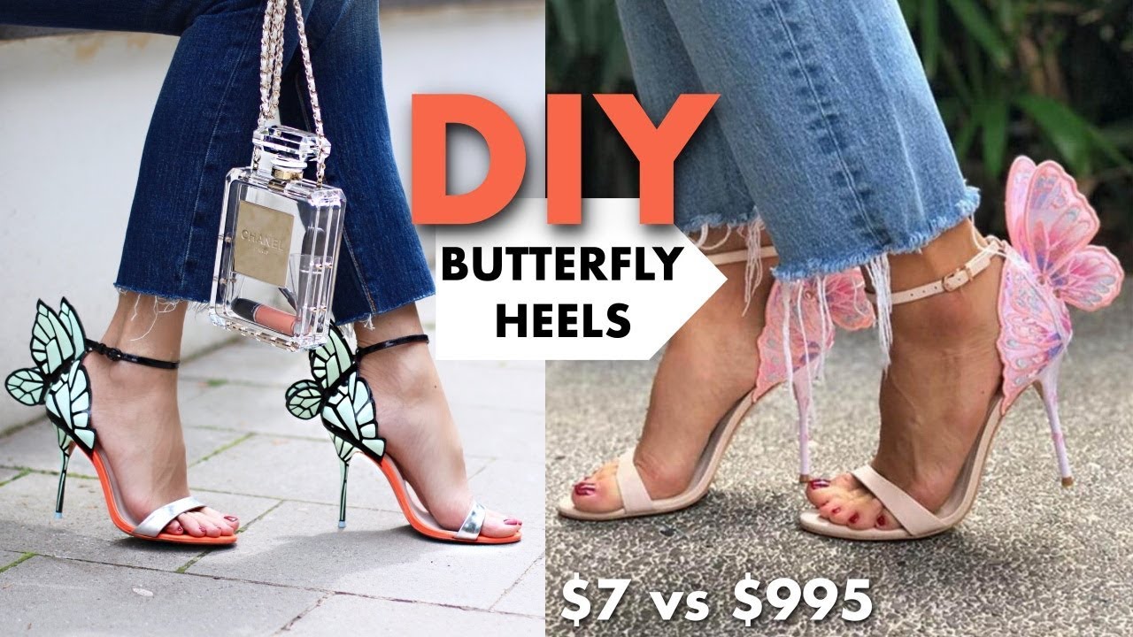 DIY floral swing — Crows feet in heels