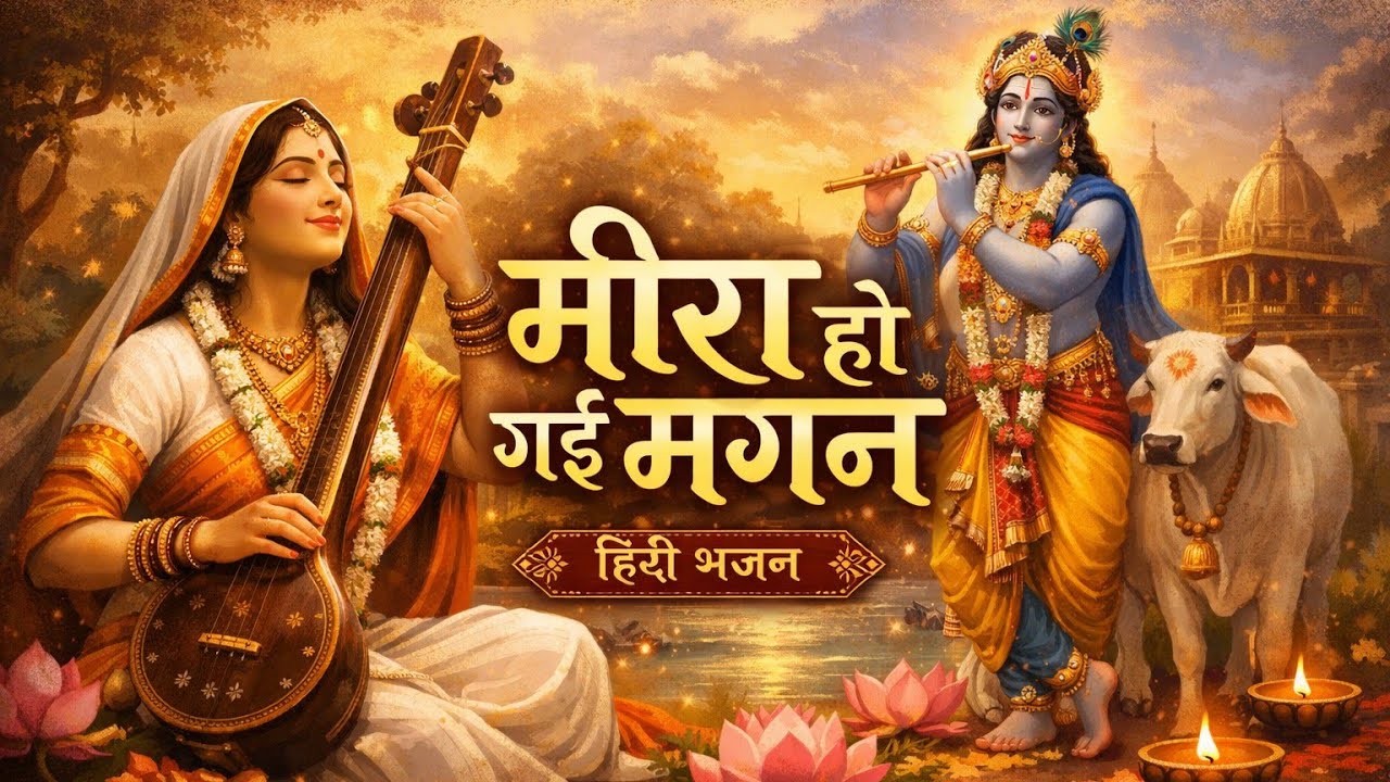 Meera Ho Gayi Magan | Shri Krishna Peaceful Bhajan 