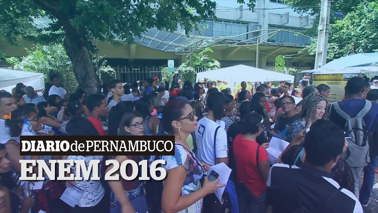Confira a chegada dos candidatos no primeiro dia de prova do Enem pernambuco map