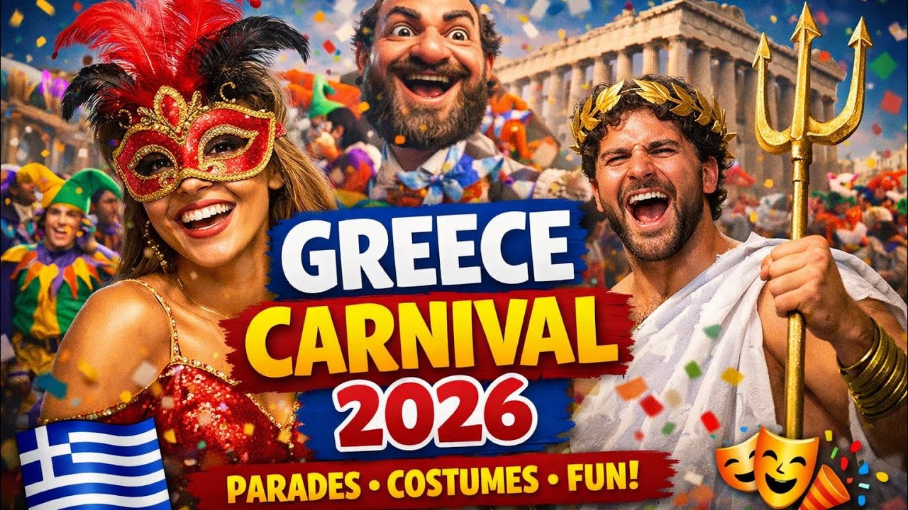 Unbelievable Carnival Celebration in Greece 🇬🇷 | Apokries Festival Vibes