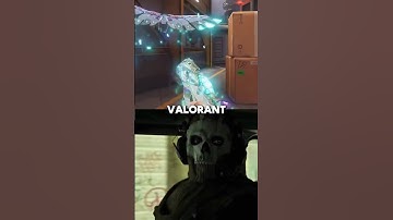 Unique Inspection In Valorant Vs COD Mobile 😈.....