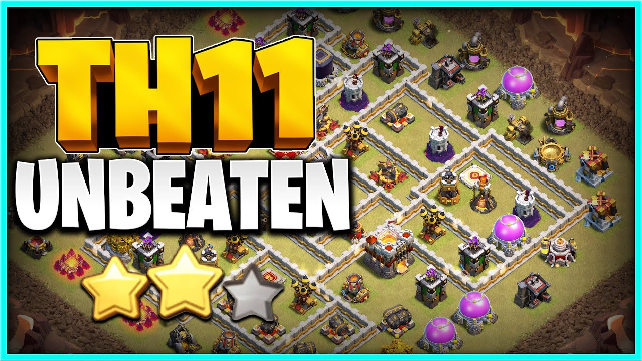 UNBEATEN TH11 Anti 3 Star War Base with Link 2020 | Town Hall 11 Base Link 2020 | Clash of Clans