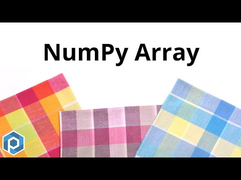 ভিডিও: একটি NumPy অ্যারে কি?