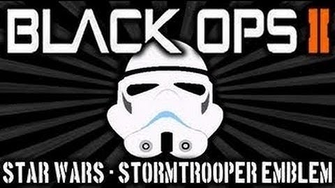 Storm Trooper from StarWars Blacks Ops 2 Emblem Editor