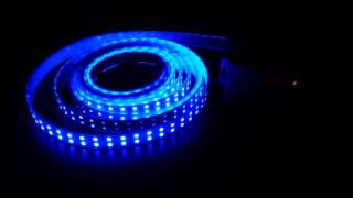 共同照明　光の流れる LEDテープライト　 マジック SMD5050型 RGB 600球 5m 防水　コントローラ リモコン 電源 間接照明