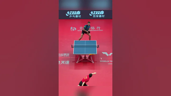 Ma Long vs Patrick Franziska🔥😎😍#malong #tabletennis #pingpong #wtt #ittf #shorts