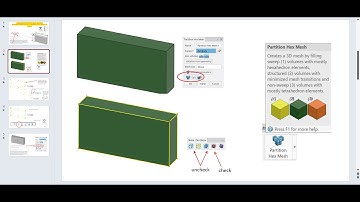 Tutorial 8, Seeding/Element Size/Partition Hex Mesh, 3DEXPERIENCE R2023x