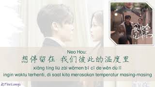 [PINYIN, INDO] 平行轨迹 Ping Xing Gui Ji Lyrics_Ost. When We Write Love Story_Neo Hou ft Yang Chaoyue