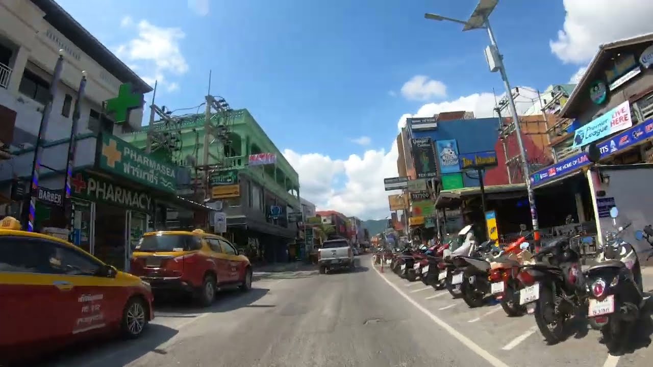 Koh Samui Scooter Rental, Chaweng Beach Road. Briza Beach Resort to Central Koh Samui | Ride Tour