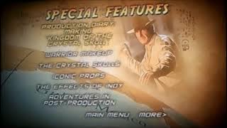 DVD Opening to Indiana Jones and The Kingdom of the Crystal Skull UK DVD Disc Two