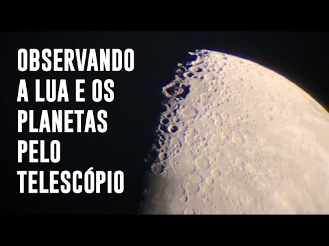 Vídeo: Como Olhar Através De Um Telescópio