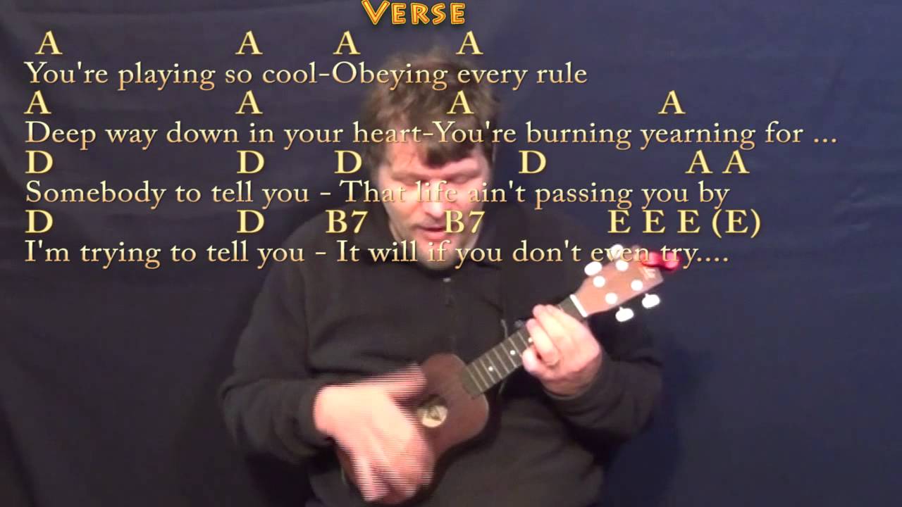 Footloose (Kenny Loggins) Ukulele Cover Lesson with Chords/Lyrics YouTube