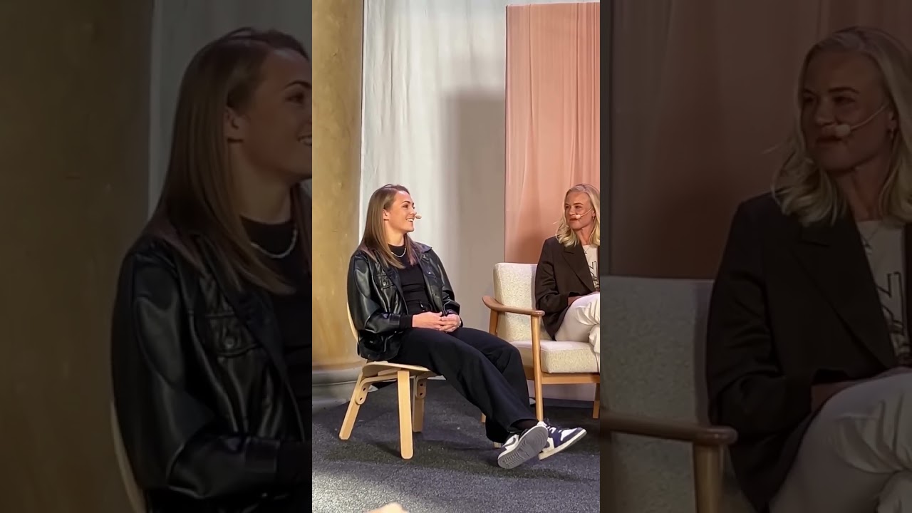 Магдалена Эрикссон и Пернилле Хардер на мероприятии Estée Lauder