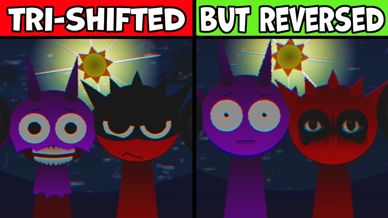 Incredibox Sprunki Tri-Shifted VS But Reversed // Who Take A Crown???