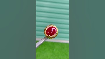 NL333 | Nhẫn nam 4,5chir vàng 14k đá ruby Lục Yên đỏ huyết 22ct - Giá 380 triệu - 0921400999