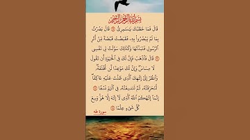 القرآن الكريم سورة طه خالد الجليل #القرآن_الكريم #راحة_نفسية #إطمئن