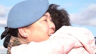 картинка: Энхийг сахиулагчид гэртээ ирлээ #peacekeepers #come #home